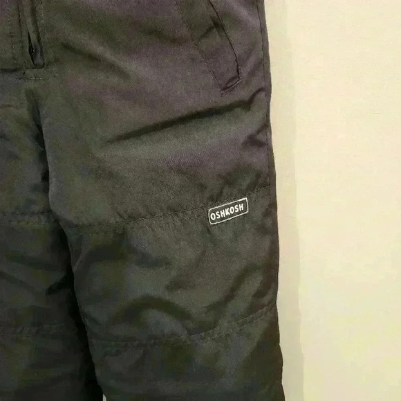NWOT Oshkosh snowsuit pants black size toddler 18 months - Picture 3 of 5